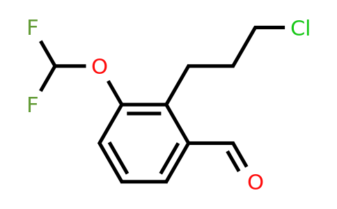 1805862-97-8 | 2-(3-Chloropropyl)-3-(difluoromethoxy)benzaldehyde