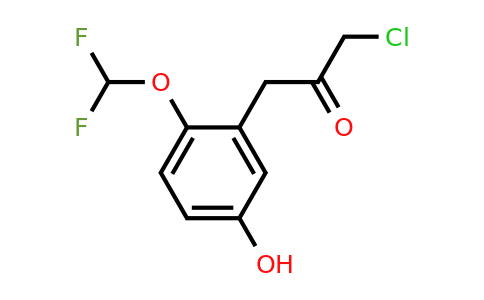 1805863-85-7 | 1-Chloro-3-(2-(difluoromethoxy)-5-hydroxyphenyl)propan-2-one