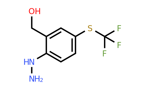 1805868-92-1 | 2-Hydrazinyl-5-(trifluoromethylthio)benzylalcohol