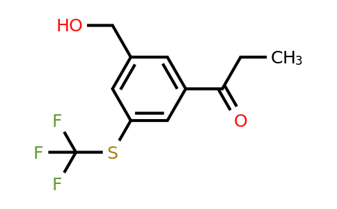 1805869-40-2 | 3-Propionyl-5-(trifluoromethylthio)benzylalcohol