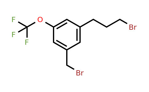 1805873-89-5 | 3-(3-Bromopropyl)-5-(trifluoromethoxy)benzylbromide