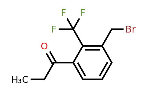1805874-72-9 | 1-(3-(Bromomethyl)-2-(trifluoromethyl)phenyl)propan-1-one
