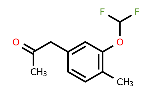 1805875-50-6 | 1-(3-(Difluoromethoxy)-4-methylphenyl)propan-2-one
