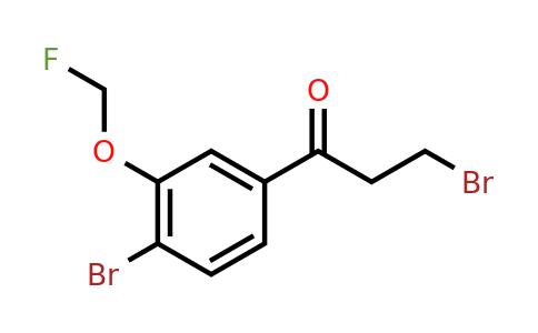 1805875-95-9 | 3-Bromo-1-(4-bromo-3-(fluoromethoxy)phenyl)propan-1-one