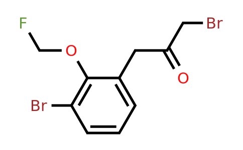 1805876-28-1 | 1-Bromo-3-(3-bromo-2-(fluoromethoxy)phenyl)propan-2-one