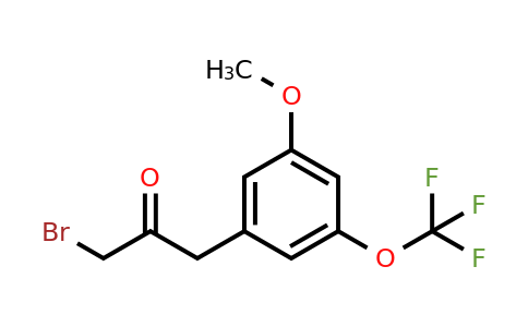 1805878-23-2 | 3-(3-Bromo-2-oxopropyl)-5-(trifluoromethoxy)anisole
