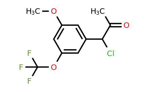 1805878-29-8 | 3-(1-Chloro-2-oxopropyl)-5-(trifluoromethoxy)anisole