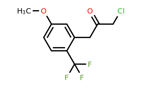 1805878-64-1 | 3-(3-Chloro-2-oxopropyl)-4-(trifluoromethyl)anisole