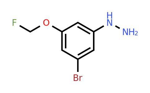 1805880-01-6 | 1-(3-Bromo-5-(fluoromethoxy)phenyl)hydrazine