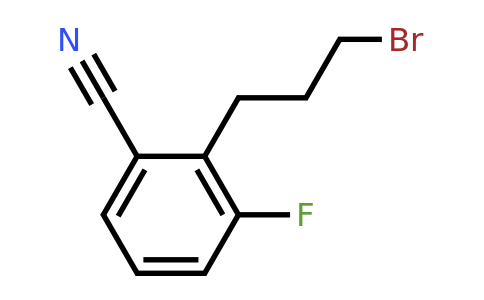 1805881-35-9 | 2-(3-Bromopropyl)-3-fluorobenzonitrile