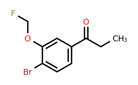 1805884-11-0 | 1-(4-Bromo-3-(fluoromethoxy)phenyl)propan-1-one