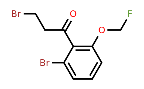 1805884-17-6 | 3-Bromo-1-(2-bromo-6-(fluoromethoxy)phenyl)propan-1-one