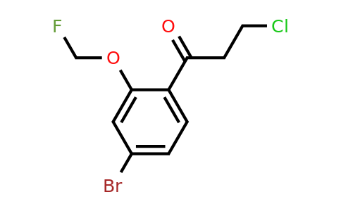1805884-24-5 | 1-(4-Bromo-2-(fluoromethoxy)phenyl)-3-chloropropan-1-one