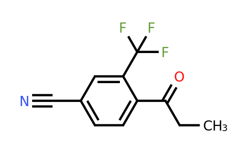 1805885-21-5 | 4-Propionyl-3-(trifluoromethyl)benzonitrile