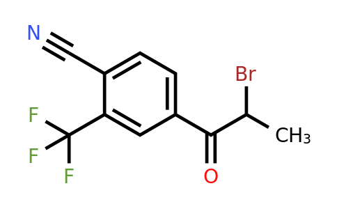 1805885-23-7 | 4-(2-Bromopropanoyl)-2-(trifluoromethyl)benzonitrile