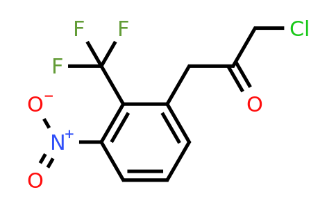 1805885-78-2 | 1-Chloro-3-(3-nitro-2-(trifluoromethyl)phenyl)propan-2-one