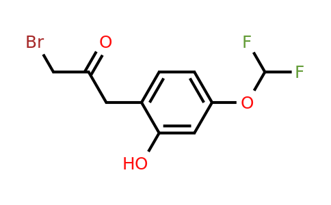 1805885-88-4 | 1-Bromo-3-(4-(difluoromethoxy)-2-hydroxyphenyl)propan-2-one