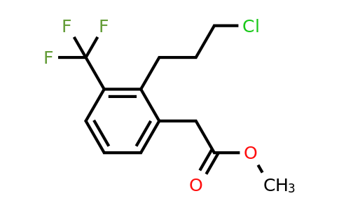 1805888-12-3 | Methyl 2-(3-chloropropyl)-3-(trifluoromethyl)phenylacetate