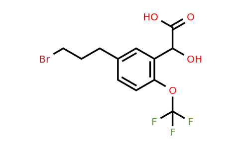 1805888-26-9 | 5-(3-Bromopropyl)-2-(trifluoromethoxy)mandelic acid