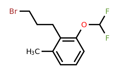 1805888-27-0 | 2-(3-Bromopropyl)-3-(difluoromethoxy)toluene