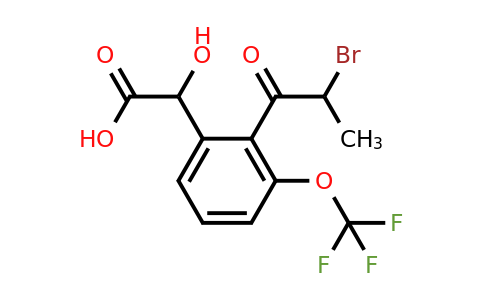 1805888-36-1 | 2-(2-Bromopropanoyl)-3-(trifluoromethoxy)mandelic acid