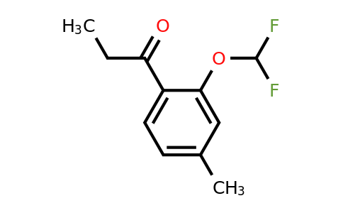 1805888-45-2 | 1-(2-(Difluoromethoxy)-4-methylphenyl)propan-1-one