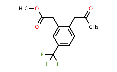 1805888-49-6 | Methyl 2-(2-oxopropyl)-5-(trifluoromethyl)phenylacetate
