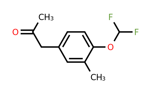 1805888-90-7 | 1-(4-(Difluoromethoxy)-3-methylphenyl)propan-2-one