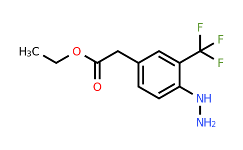 1805888-91-8 | Ethyl 4-hydrazinyl-3-(trifluoromethyl)phenylacetate