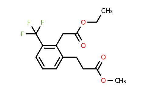 1805889-00-2 | Ethyl 2-(3-methoxy-3-oxopropyl)-6-(trifluoromethyl)phenylacetate
