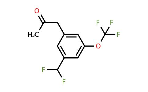 1805889-56-8 | 1-(3-(Difluoromethyl)-5-(trifluoromethoxy)phenyl)propan-2-one