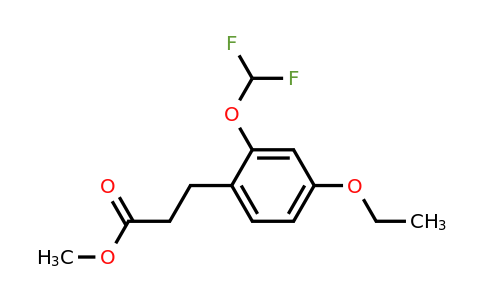 1805890-39-4 | Methyl 2-(difluoromethoxy)-4-ethoxyphenylpropanoate