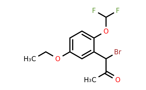 1805890-95-2 | 1-Bromo-1-(2-(difluoromethoxy)-5-ethoxyphenyl)propan-2-one