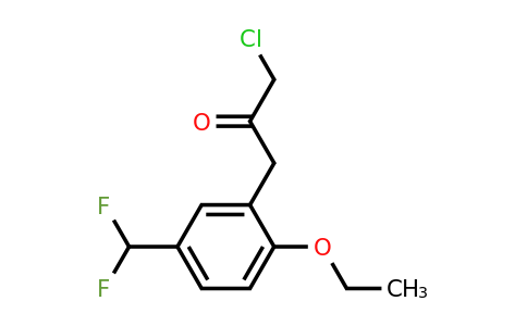 1805891-18-2 | 1-Chloro-3-(5-(difluoromethyl)-2-ethoxyphenyl)propan-2-one