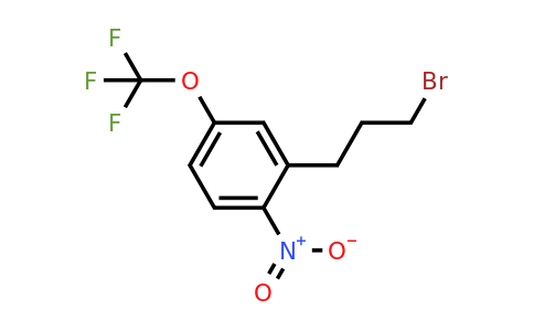 1805891-39-7 | 1-(3-Bromopropyl)-2-nitro-5-(trifluoromethoxy)benzene