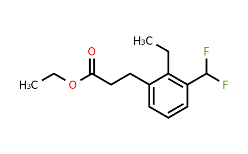 1805891-41-1 | Ethyl 3-(difluoromethyl)-2-ethylphenylpropanoate