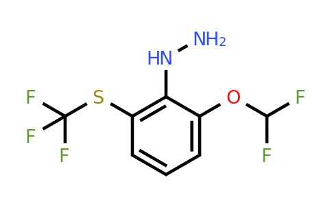 1805891-69-3 | 1-(2-(Difluoromethoxy)-6-(trifluoromethylthio)phenyl)hydrazine