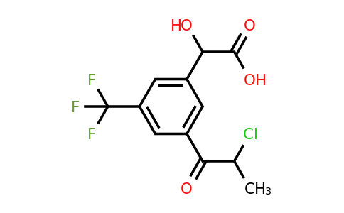 1805892-01-6 | 3-(2-Chloropropanoyl)-5-(trifluoromethyl)mandelic acid
