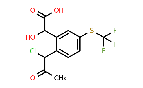 1805892-05-0 | 2-(1-Chloro-2-oxopropyl)-5-(trifluoromethylthio)mandelic acid