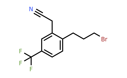 1805892-20-9 | 2-(3-Bromopropyl)-5-(trifluoromethyl)phenylacetonitrile