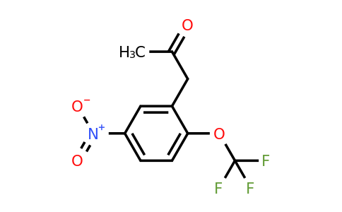 1805892-47-0 | 1-(5-Nitro-2-(trifluoromethoxy)phenyl)propan-2-one