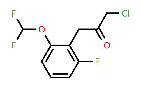 1805892-80-1 | 1-Chloro-3-(2-(difluoromethoxy)-6-fluorophenyl)propan-2-one