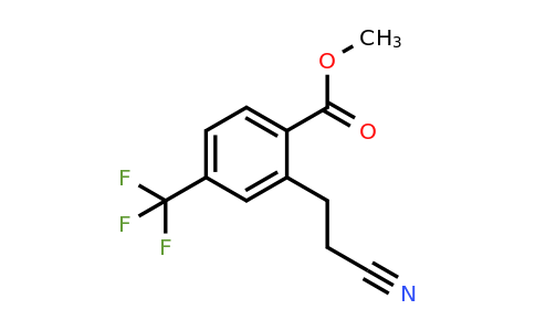1805892-89-0 | Methyl 2-(2-cyanoethyl)-4-(trifluoromethyl)benzoate