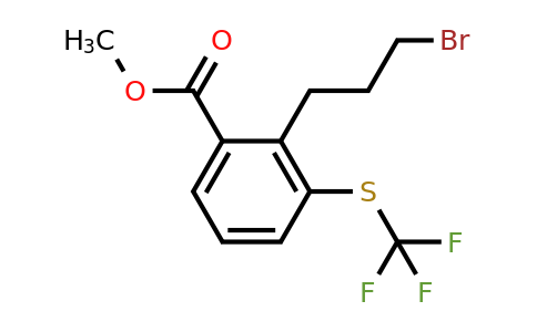 1805893-29-1 | Methyl 2-(3-bromopropyl)-3-(trifluoromethylthio)benzoate