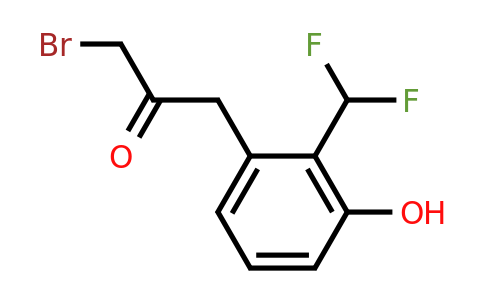 1805893-32-6 | 1-Bromo-3-(2-(difluoromethyl)-3-hydroxyphenyl)propan-2-one