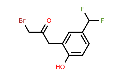 1805893-38-2 | 1-Bromo-3-(5-(difluoromethyl)-2-hydroxyphenyl)propan-2-one