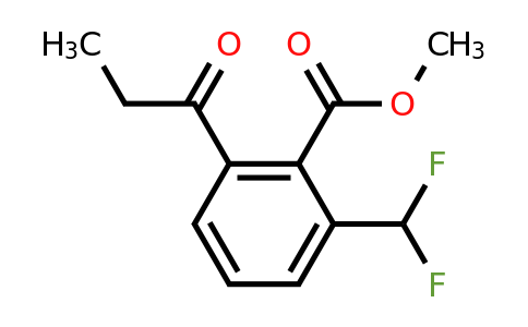 1805893-43-9 | Methyl 2-(difluoromethyl)-6-propionylbenzoate