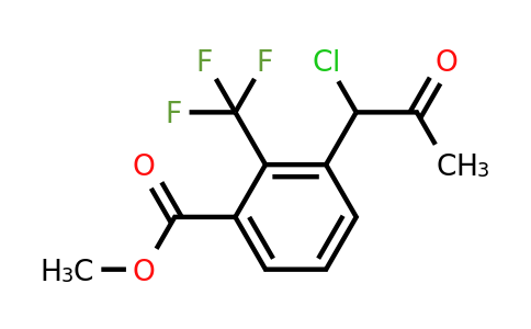 1805893-53-1 | Methyl 3-(1-chloro-2-oxopropyl)-2-(trifluoromethyl)benzoate
