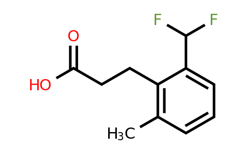1805894-41-0 | 2-(Difluoromethyl)-6-methylphenylpropanoic acid