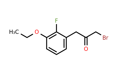 1805894-75-0 | 1-Bromo-3-(3-ethoxy-2-fluorophenyl)propan-2-one